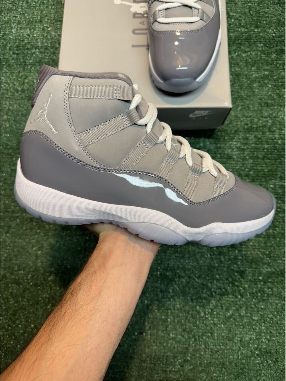 Jordan Retro 11 Cool Grey Size 9.5